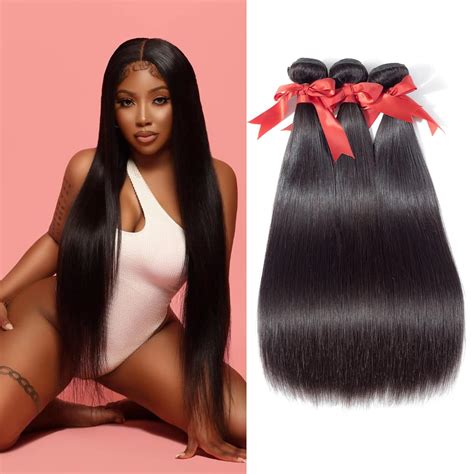 Amazon Allrun Human Hair Bundles Straight