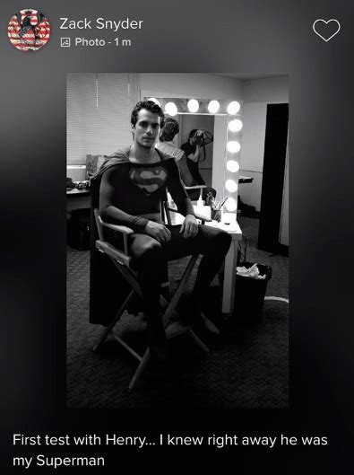 BLOG DE KLAU ZACK SNYDER DIVULGA FOTO INÉDITA DE HENRY CAVILL USANDO O