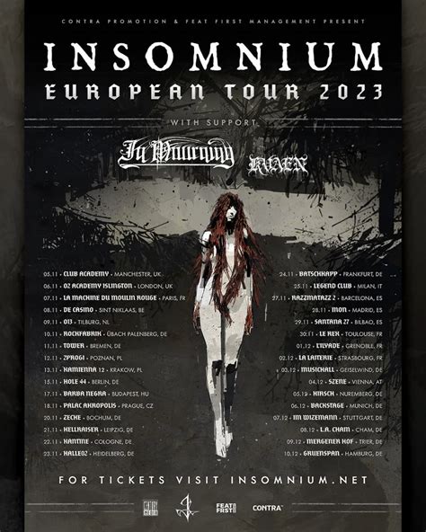 Insomnium Tour Anett Blinnie