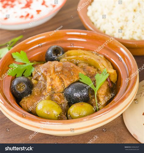 Chicken Tagine - Moroccan Chicken Tagine With Olives, Preserved Lemon ...