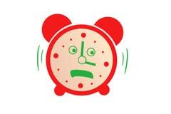 Sad Alarm Clock Cartoon Stock Illustration - Image: 44051226