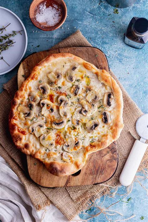 Skillet Truffle Mushroom Pizza • The Cook Report