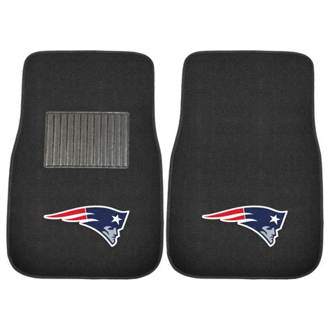 Officially Licensed NFL FANMATS New England Patriot Mat Set 2 Pieces