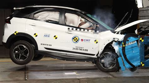 Tata Nexon Bharat Ncap Results Out Stars Crash Rating Scored