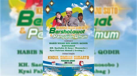 Wanteyan Grabag Bersholawat Bersama Habib Nizar Bin Abdulqodir