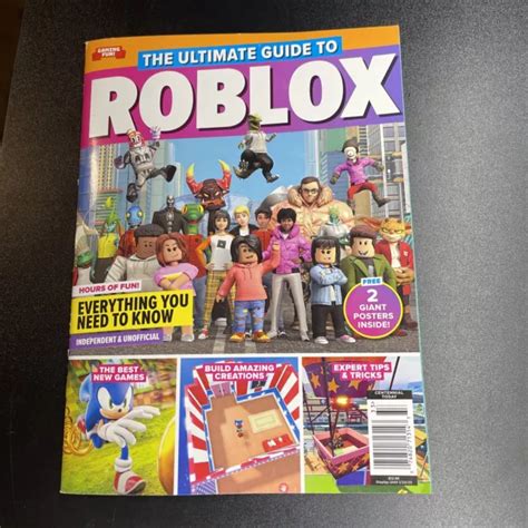 Roblox Ultimate Guide 2 Giant Posters Tips And Tricks Best And Newest Games