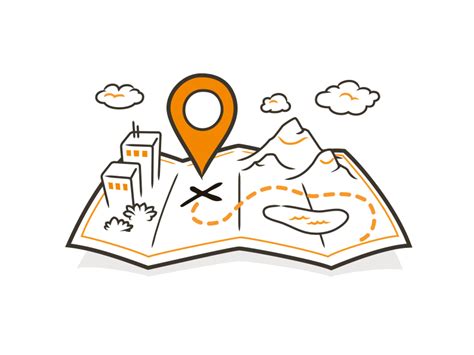 Adventure Map Illustration by Nick Botner on Dribbble