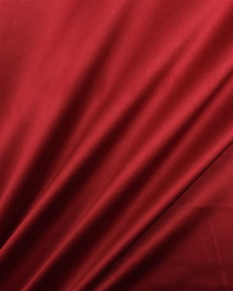 Satin rouge Achat tissu satin au mètre Mercerine