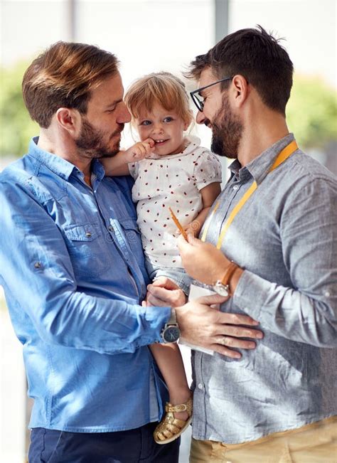 Familia Gay Feliz Fotos de stock Fotos libres de regalías de