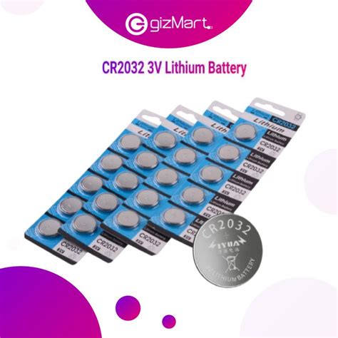 CR2032 3V Lithium Coin Button Cell Battery For Watch Computer CMOS