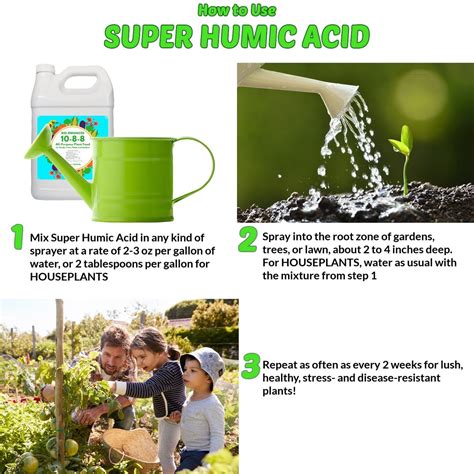 Super Humic Acid For Plants Natures Lawn Garden