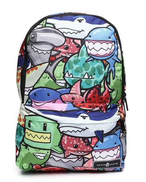 Buy Weird Sharks Backpack Unisex Men S Bags From Space Junk Find Space Junk Fashion And More At