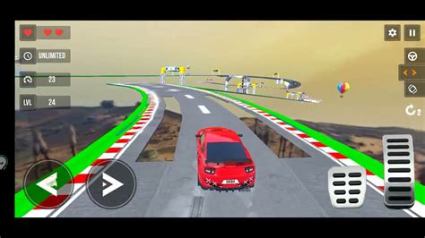 Mega Rampe Car Stunt Android Gameplay Youtube