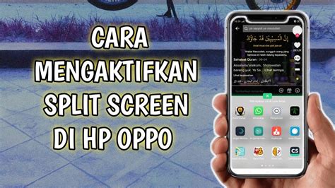 Cara Mengaktifkan Split Screen Di HP Oppo YouTube