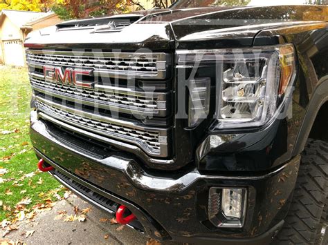 Gmc Sierra Hd Chrome Grille Insert Mesh Grill Overlay