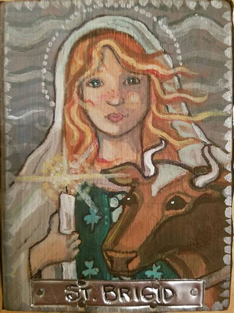 St. Brigid Icon | Etsy