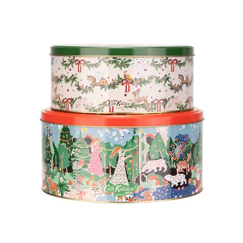 Cath Kidston Set of Two Cake Tins Christmas 2023 - Etsy