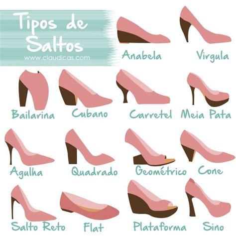 Tipos De Salto Mais Basic Fashion Womens Fashion Fashion Dictionary