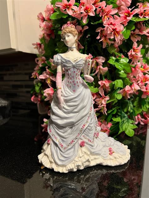 Bone China Royal Worcester Princess Lady Figurine Etsy