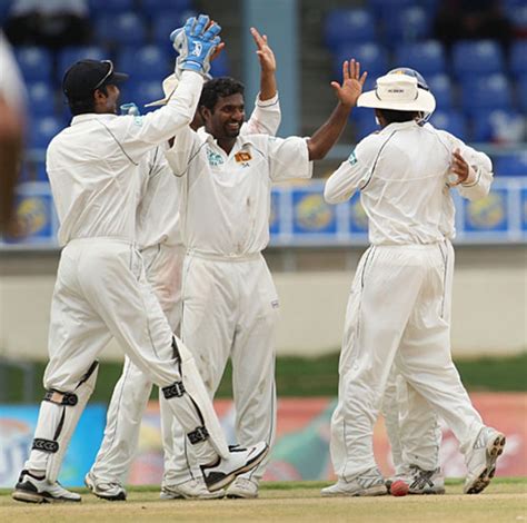 Muttiah Muralitharan took three wickets on day two | ESPNcricinfo.com