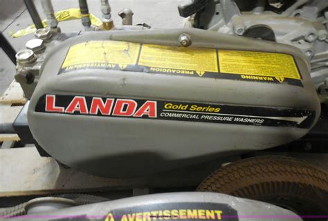 2 Landa Gold Series Pressure Washers In Kansas City Mo Item H9924 Sold Purple Wave