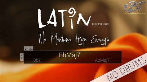 Latin Backing Track In C Minor 165 Bpm NO DRUMS YouTube