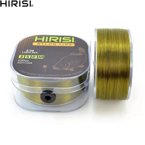 Hirisi Ligne de pêche monofilament nylon carpe Test et Avis