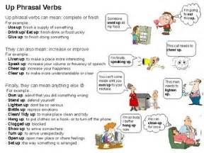 Esl Phrasal Verbs Up By Everything For Ells Tpt