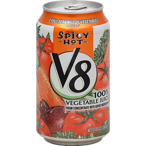 V Spicy Hot Vegetable Juice Oz Vegetable Tomato A J Market