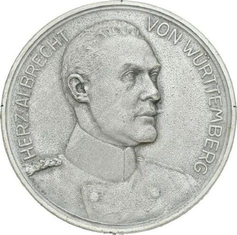 Medal Duke Albrecht Of W Rttemberg Wurtemberg Numista