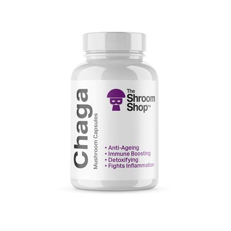 Buy Chaga Mushroom Capsules Medicinal Mushrooms