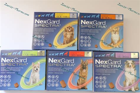 НексГард Спектра/NexGard Spectra - 3 броя овкусени таблетки (цяла кутия ...