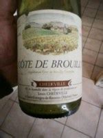 Louis Chedeville C Te De Brouilly Vivino Us