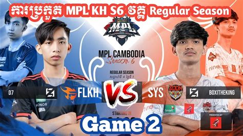 Game Flash Kh Vs See You Soon Mpl Kh S Regular