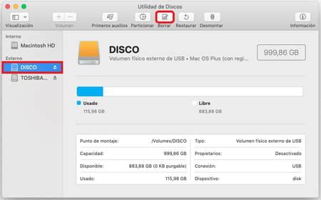 Cómo formatear un disco duro externo en Windows y Mac