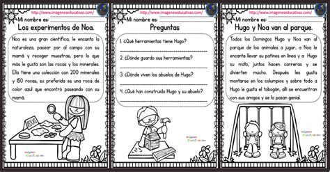 Lecturas Comprensivas Para Primaria Portada Imagenes Educativas