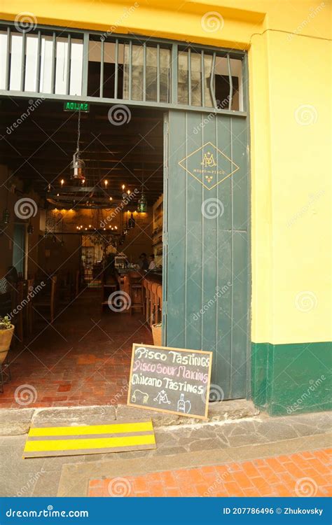 The Pisco Museum in Historic Center, Lima Editorial Photo - Image of ...