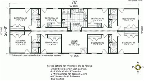 Awesome 5 Bedroom Mobile Home Floor Plans - New Home Plans Design