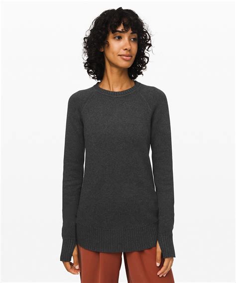 Lululemon Still Lotus Sweater Sweaters Sweaters For Women Black