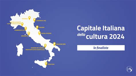 Capitale Italiana Della Cultura Le Citt Finaliste Per Ledizione