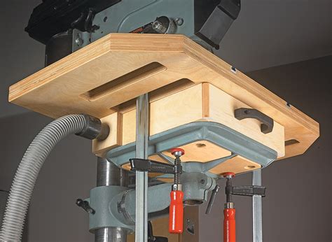 Woodworking Drill Press Table Woodworking Project Woodsmith Plans