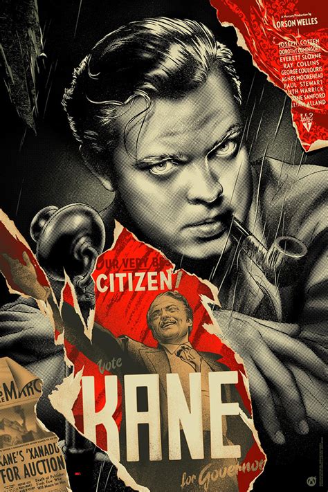 Citizen Kane by Martin Ansin - Home of the Alternative Movie Poster -AMP-