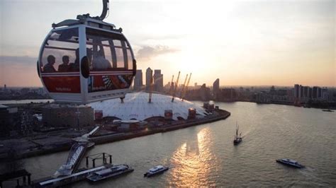 Emirates Air Line Cable Car Sightseeing