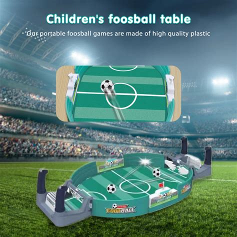 Apwikoger Mainan Sepak Bola Meja Mini Soccer Table Football Game