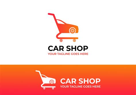 Unique Car Shop Vector Logo Design Graphic by Artsy Studio · Creative ...