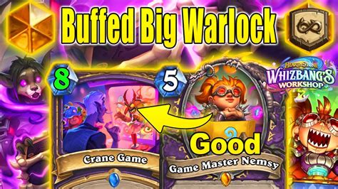 New Buffed Big Demons Warlock Deck Is Actually Playable At Whizbang S