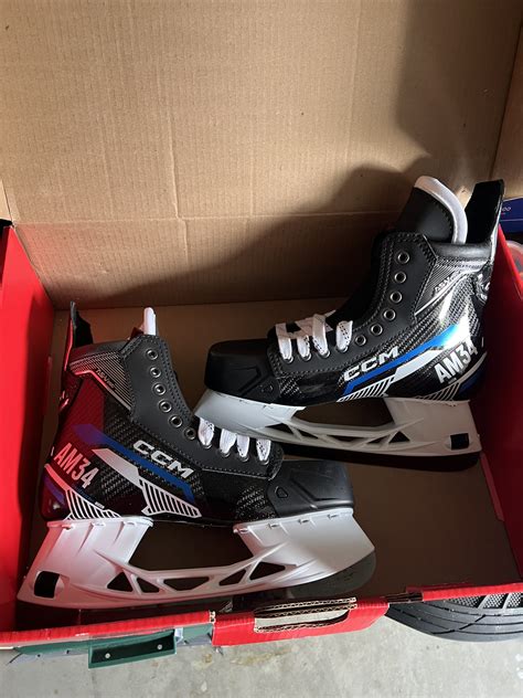 Rare Auston Matthews CCM Skates New AS V Pro SidelineSwap