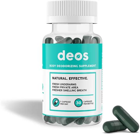 Amazon DEOS Internal Deodorant Supplement Full Body Deodorizer