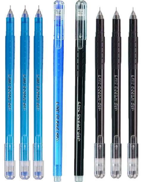 Linc Ocean Gel Pen Pack Of 30 Blue 30 Black Pack Of 60 Amazon In