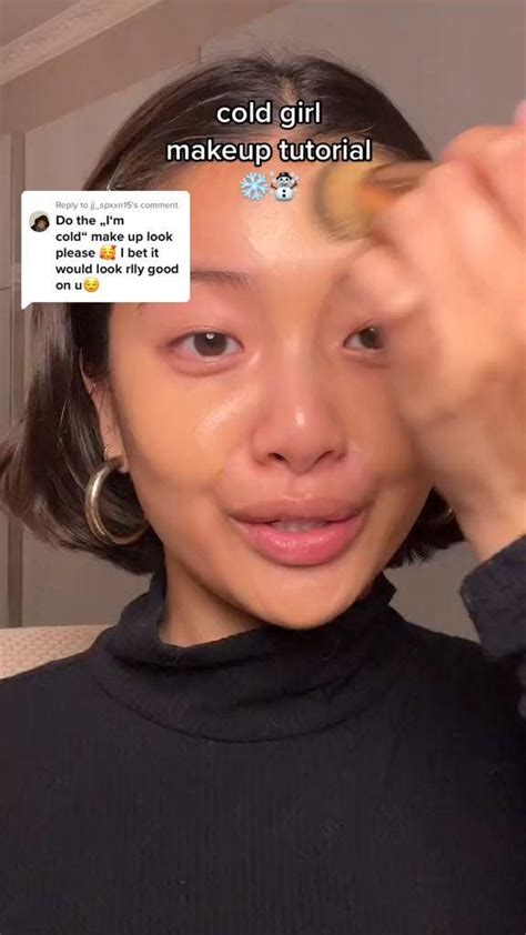 Tiktok S I M Cold Makeup Trend Will Make You Look Like A Snow Angel Artofit